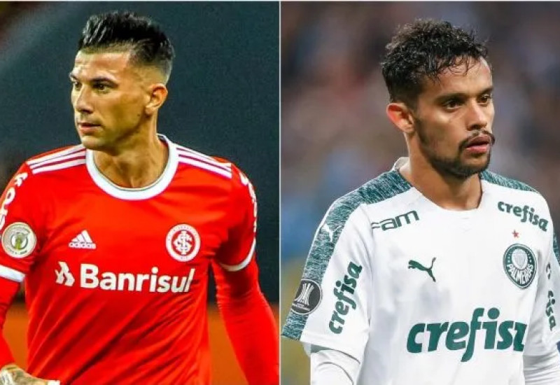 Internacional e Palmeiras se enfrentam nesta quarta-feira (Foto: Getty Images)