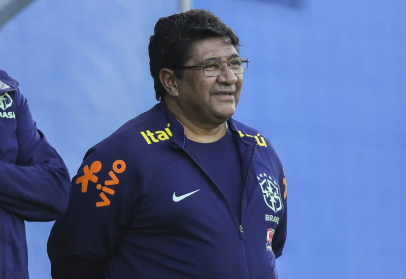 Ednaldo Rodriguez reamusse comando da CBF (Foto: Joilson Marconne/CBF)