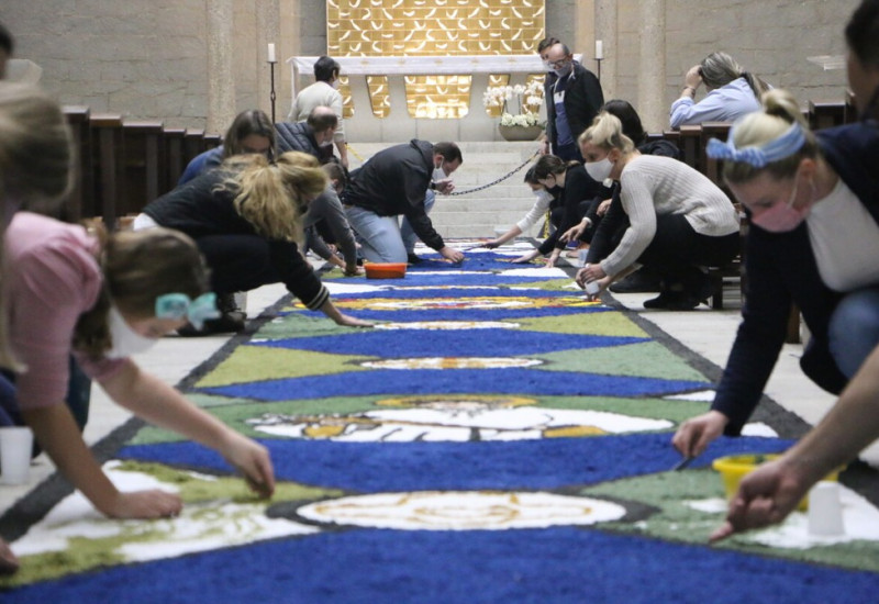 Corpus Christi não terá os tradicionais tapetes coloridos por conta do coronavirus