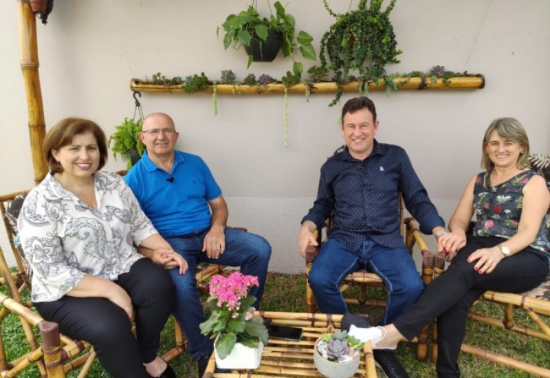 Após muitos anos, MDB volta ao poder com João Luiz de Andrade (Rabicó) (D) e Elmar Hentz (E) em Cedro