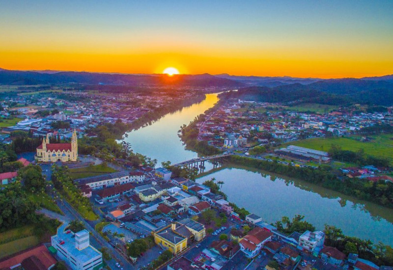 Moradores relatam tremor de terra em Gaspar no Vale do Itajaí – Foto: Guilherme Spengler/Prefeitura de Gaspar