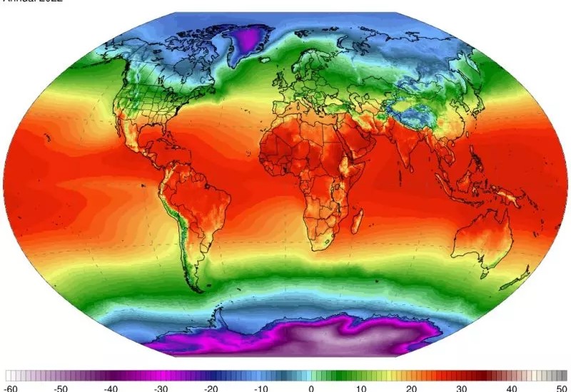 Temperaturas do mês de julho estão acima da média para o período. – Foto: Climate Reanalyzer/Divulgação