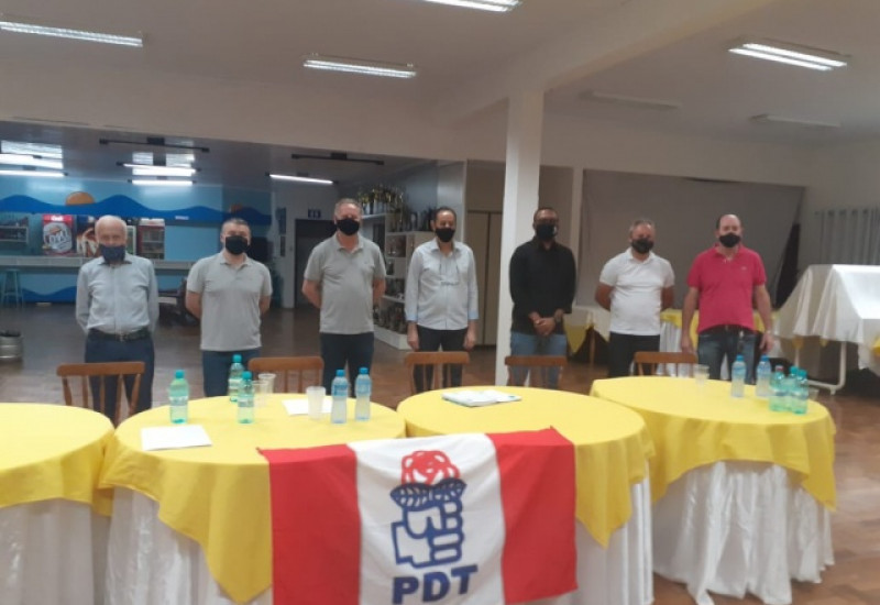 PDT também oficializou seu apoio a chapa majoritária do PSD, que tem Trevisan e Zanardi