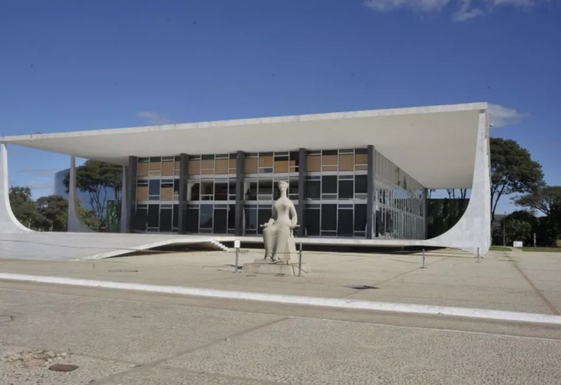 Fachada do Supremo Tribunal Federal (STF), em Brasília — Foto: José Cruz/Agência Brasil/Arquivo