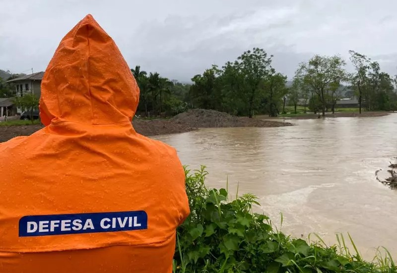 Foto: Defesa Civil/SC/Divulgação