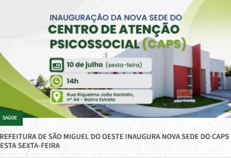 Foto: Ascom/Prefeitura