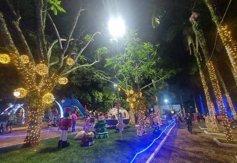 Registros da abertura do Natal produzidos pela Agência IAF, a pedido da prefeitura