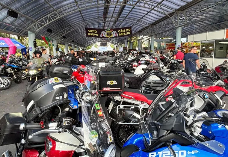 No Motocão, "elas" são as atrações (Foto: Lucas Lôndero)