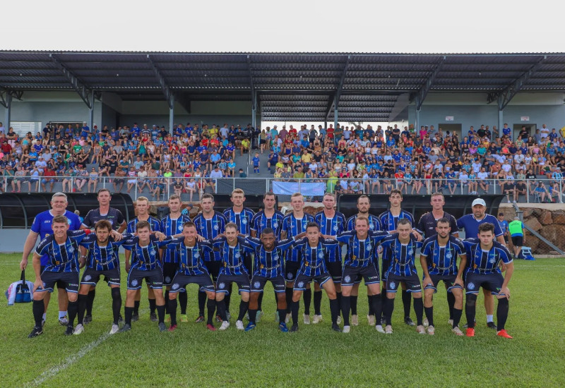 No clássico tricolor, no belo estádio Nilo Spies, deu GrêmioTunense (Foto: GET/Divulgação)