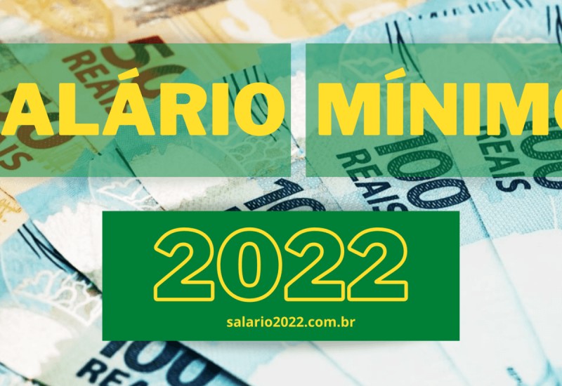 Foto: Montagem Salário 2022