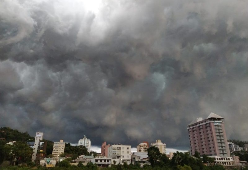 Temporais estão previstos para esta terça-feira – Foto: Wilson Gutz/NDTV