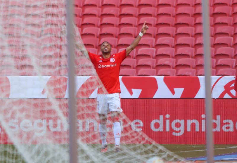 Wanderson anotou o gol da vitória colorada (Foto: Ricardo Duarte/Inter)