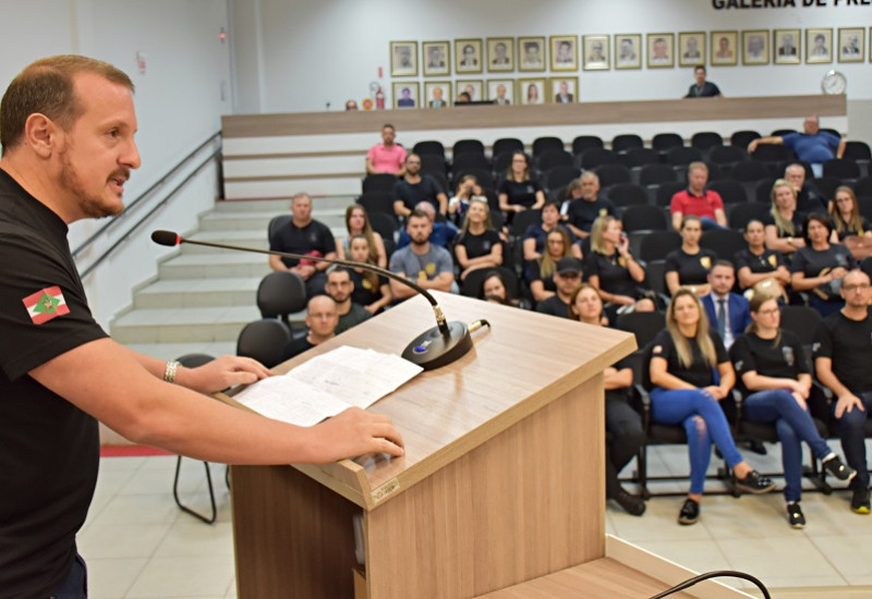 Delegado Sandro Zancanaro defendeu tratamento isonômico entre carreiras da segurança pública