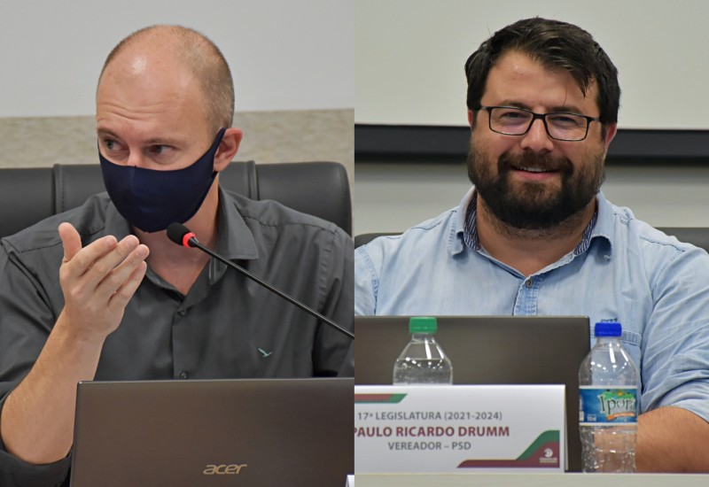 Vereadores explicam que Academia de Letras tem o intuito de promover a cultura da língua portuguesa e da literatura brasileira nos municípios do Extremo-Oeste. Fotos: Tiarajú Goldschmidt/Câmara de Vereadores