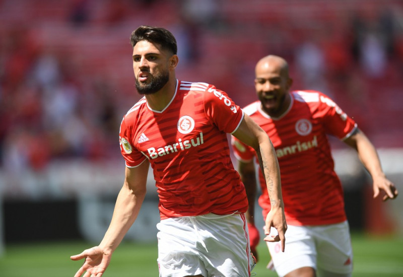 Yuri tem 10 gols no Brasileirão — Foto: Ricardo Duarte / Internacional